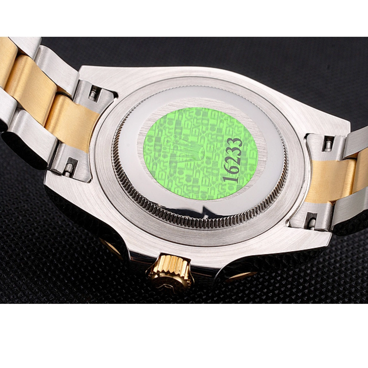 Aaa replica Gold Bezel Bracelet Two Submariner Tone Steel Dial And Blue Rolex Swiss 0522